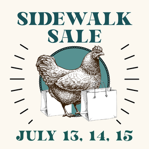 Our Great Summer Sidewalk Sale!