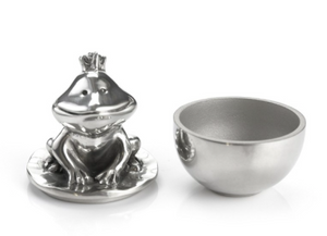 Pewter Frog Prince Tooth Box