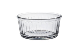 Ovenchef fluted clear glass ramekin