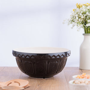 Color Mix Black Mixing Bowl 9.75" (S24)