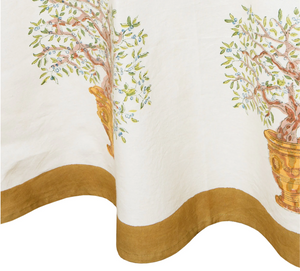 Couleur Nature French Tablecloth Olive Tree