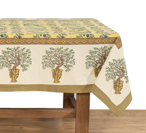 Couleur Nature French Tablecloth Olive Tree