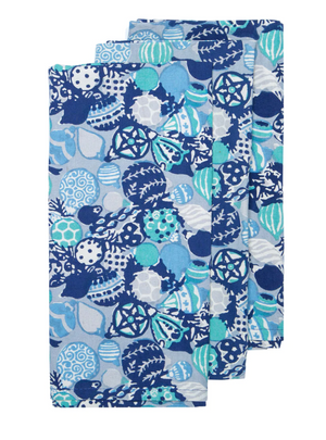 Couleur Nature Ornaments Tea Towels Blue