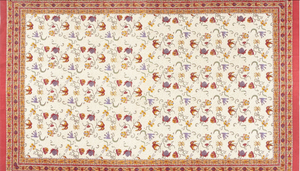Couleur Nature French Tablecloth Fleur des Indes 71x128