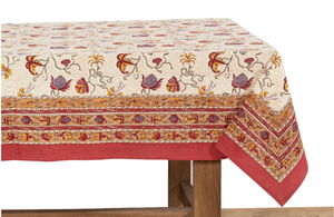 French Tablecloth Fleur des Indes 71x106