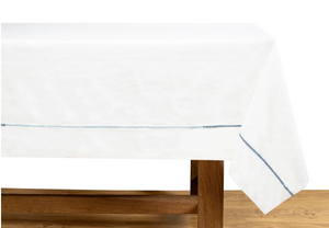 Couleur Nature Embroidery White Tablecloth 60x90