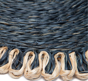 Couleur Nature Loopy Abaca Navy & Natural