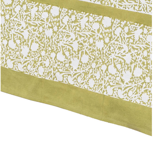 Couleur Nature French Tablecloth Meadows Vert 59x86