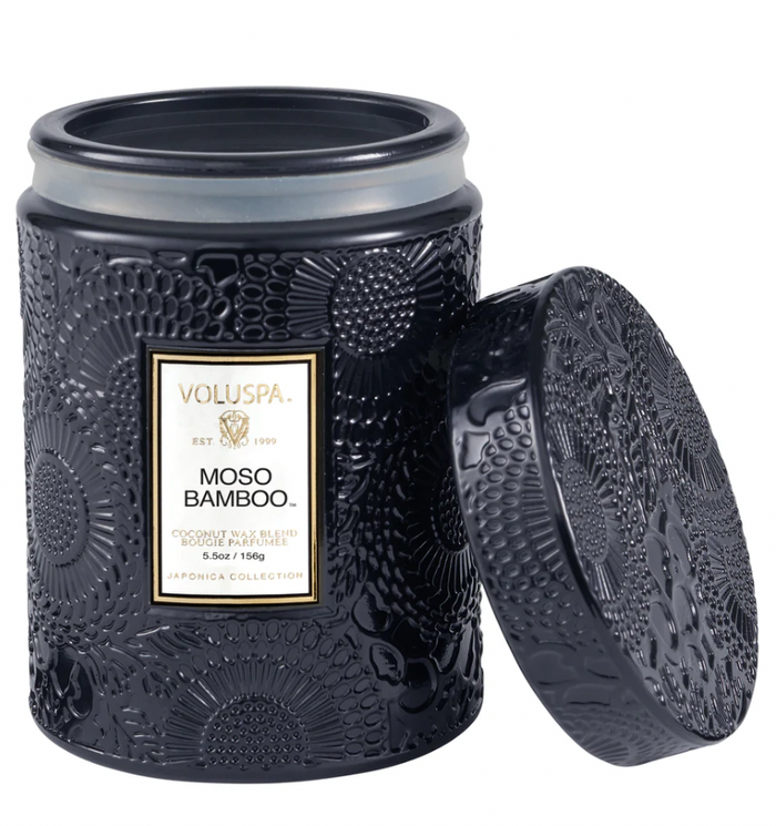 Voluspa Moso Bamboo Small Jar Candle