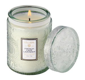 Voluspa Frech Cade Lavender Small Jar Candle