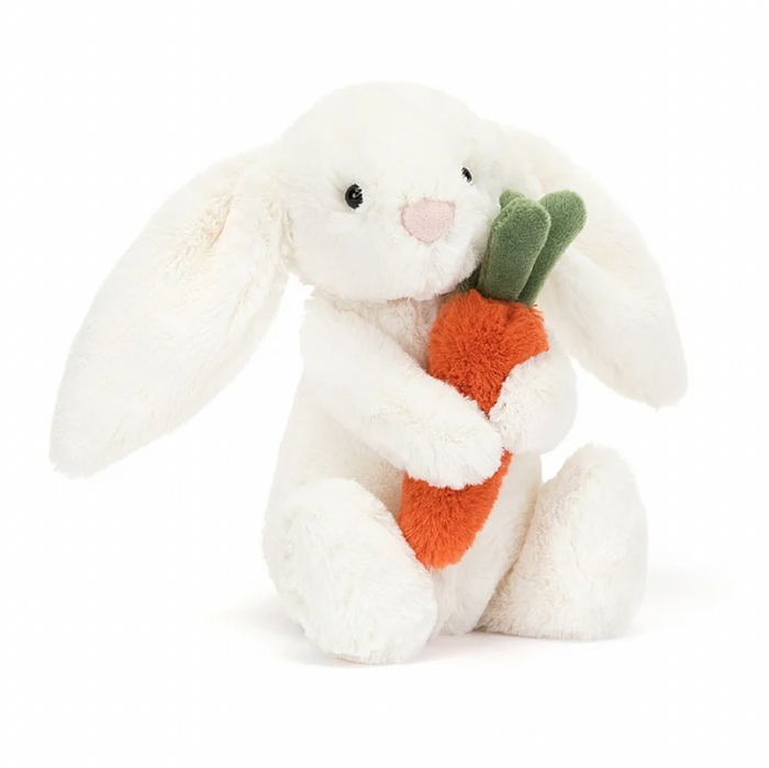 Jellycat Bashful Bunny with Carrot ~Little