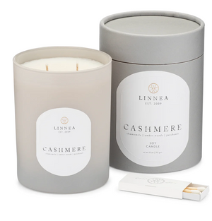 Linnea Cashmere Two-Wick Candle 11oz