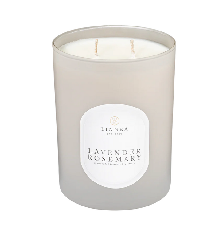 Linnea Lavender Rosemary Two-Wick Candle 11oz