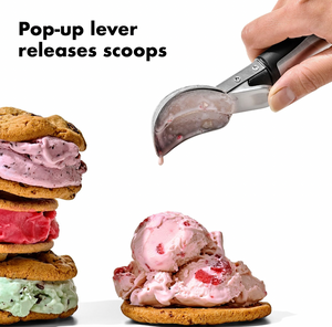 Steel Lever Ice Cream Scoop