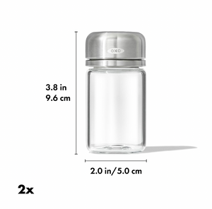 Glass Adjustable Shaker Set