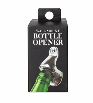 Wall-Mounted Bottle Opener