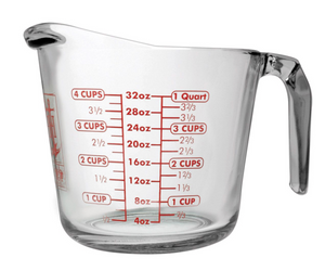 Anchor Glass Measuring Cup, 4 Cup