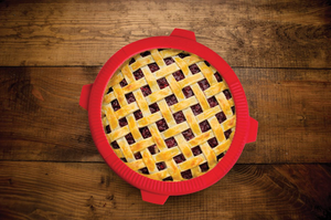 Mrs. Anderson's Baking Pie Shield, Silicone, Adjustable