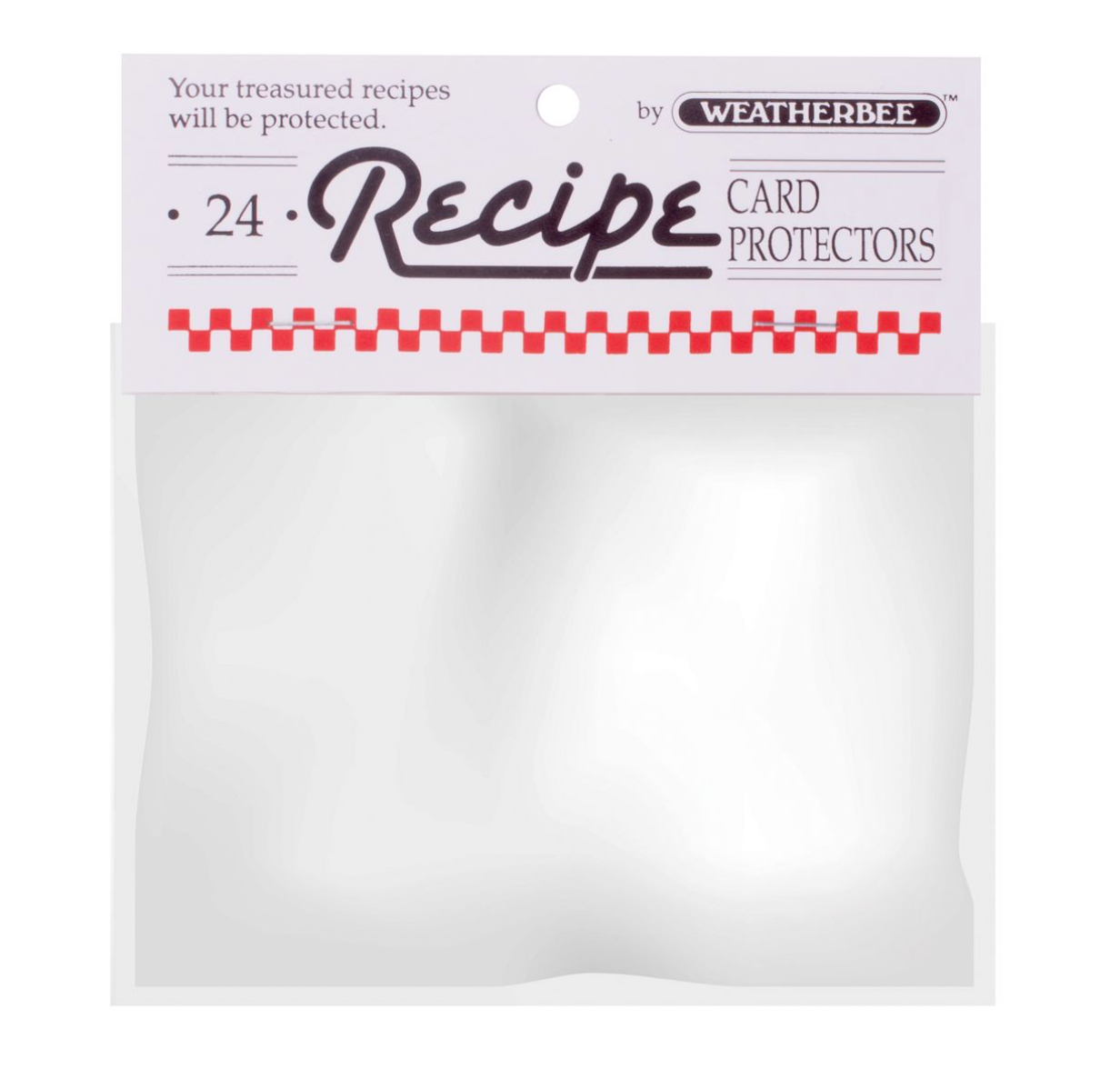 Weatherbee Recipe Cards Protector, 4 x 6, Set of 24 – i Leoni