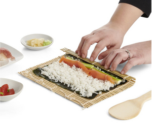 Helen's Asian Kitchen Sushi Mat with Paddle