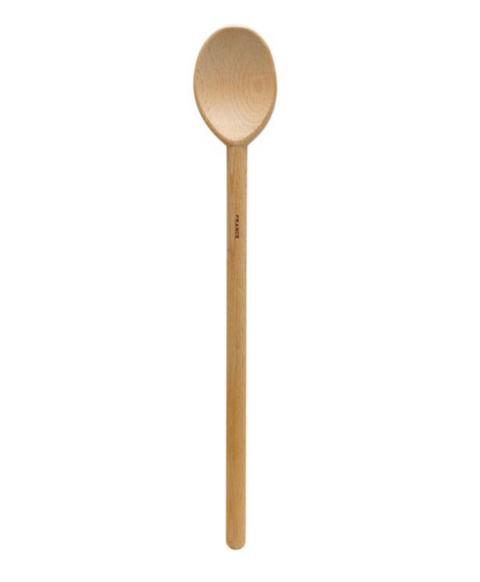 Classic French Beechwood Spoon, 14in