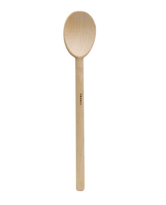 Classic French Beechwood Spoon, 10in