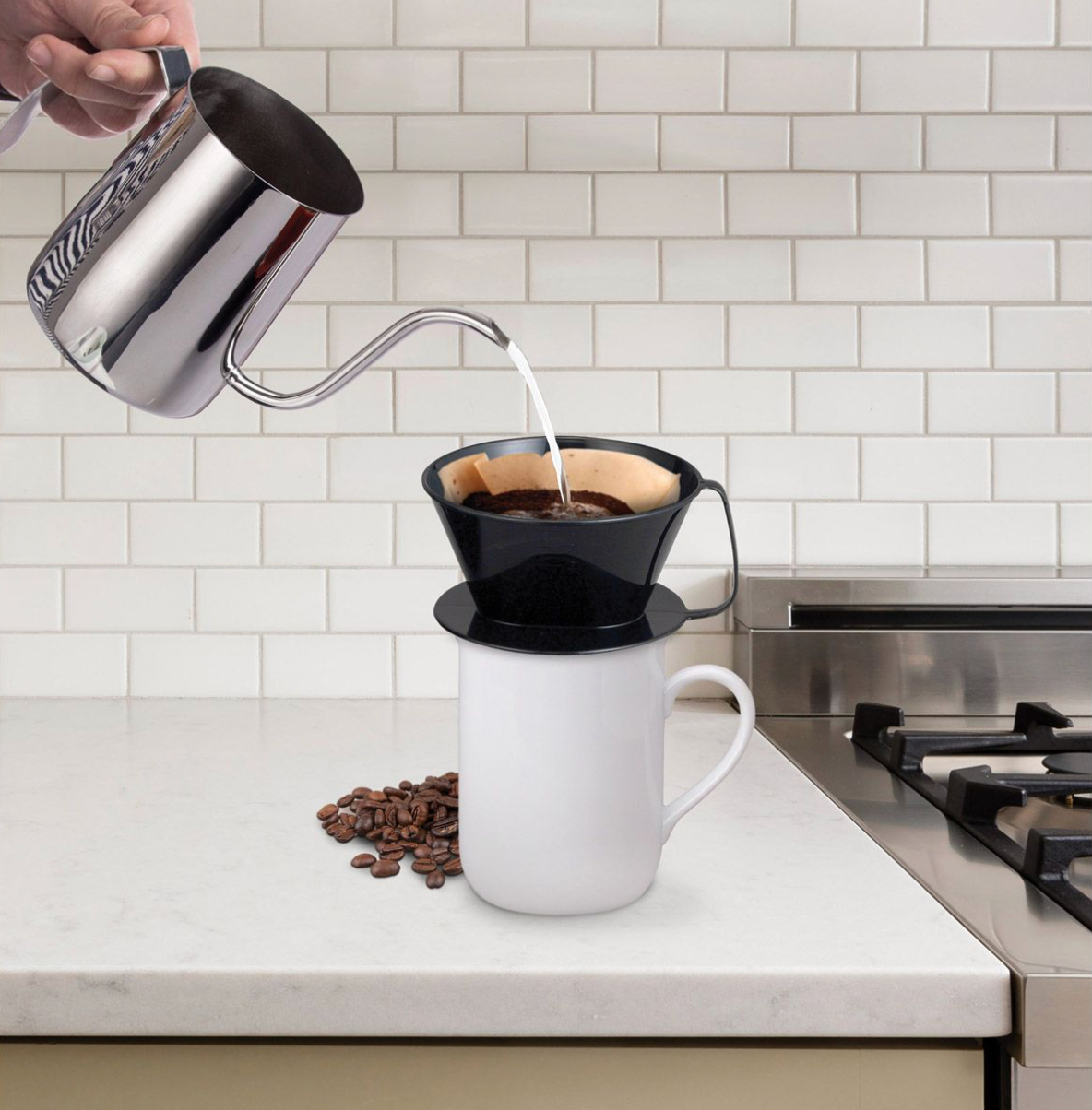 Fino Pour-Over Coffee Brewing Cone - Thumbnail 2
