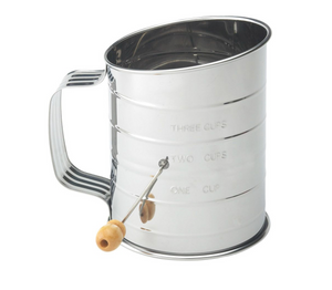 Mrs. Anderson's Baking Hand Crank Sifter, 3 Cup
