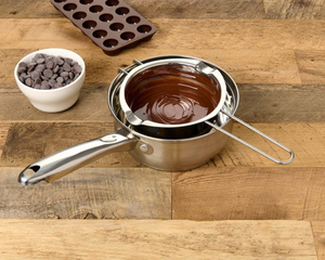 Mrs. Andersons Baking Chocolate Melting Pot with Pour Spouts, 2.5-Cup