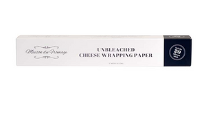 Maison du Fromage Unbleached Cheese Paper with 20 Sticker Labels