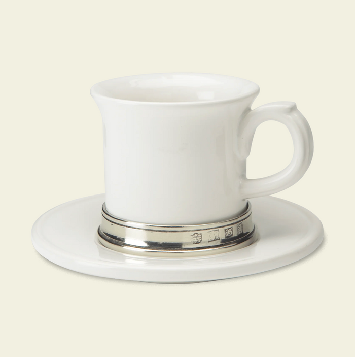 Match Convivio Espresso Cup with Saucer