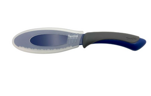 5.5" COMFORT GRIP BAGEL KNIFE - DEEP INDIGO