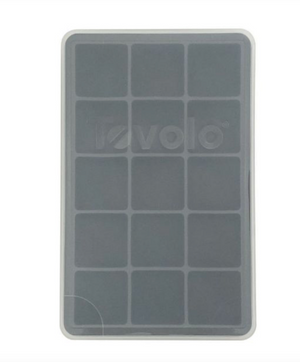 PERFECT CUBE ICE TRAY WITH LID - CHARCOAL