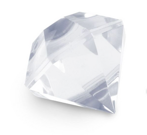 ICE MOLDS FACETED DIAMOND S/2 CAPRI BLUE