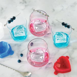 CELEBRATION ICE MOLDS (S/4) - HEART, DIAMOND