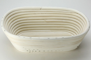 Oval Proofing Basket and Liner