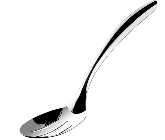 Cuisipro Tempo Slotted Spoon, 13.5-Inch, Stainless Steel