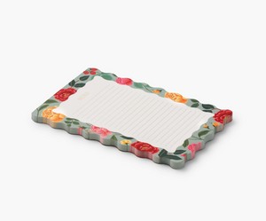 Rifle Paper Co. Large Memo Notepad- Roses