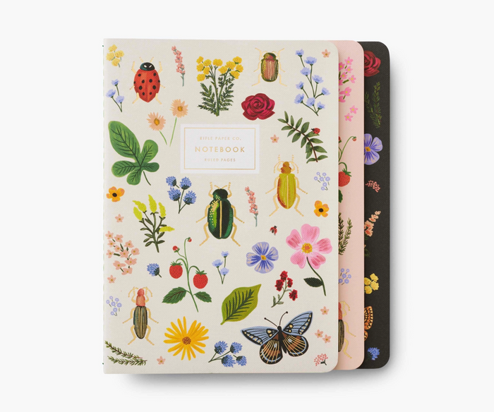 Rifle Paper Co. Stitched Notebook Set- Curio