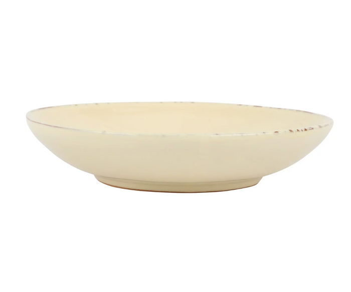 Vietri Cucina Fresca Pasta Bowl, Crema