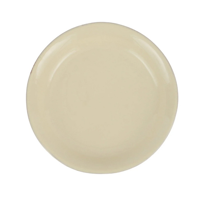 Vietri Cucina Fresca Salad Plate, Crema