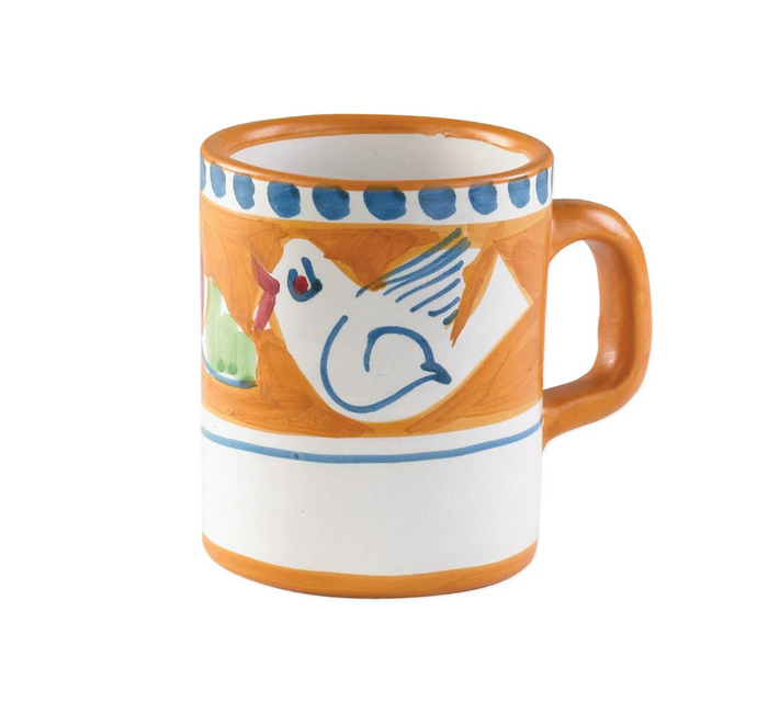 Vietri Campagna Uccello Mug