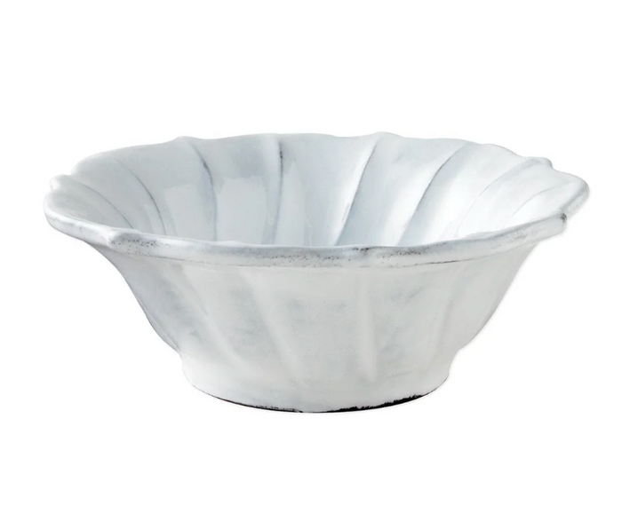 Vietri Incanto Ruffle Cereal Bowl