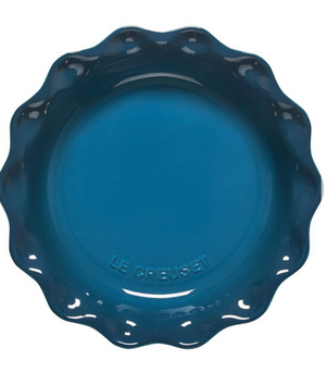 Le Creuset Heritage Pie Dish, Deep Teal