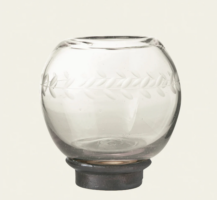 Jan Barboglio Rosa Florero Glass Vessel