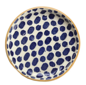 TerraFirma Dot Wine Coaster, Cobalt