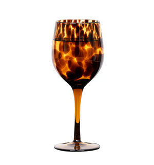 Juliska Puro Wine Glass - Tortoiseshell