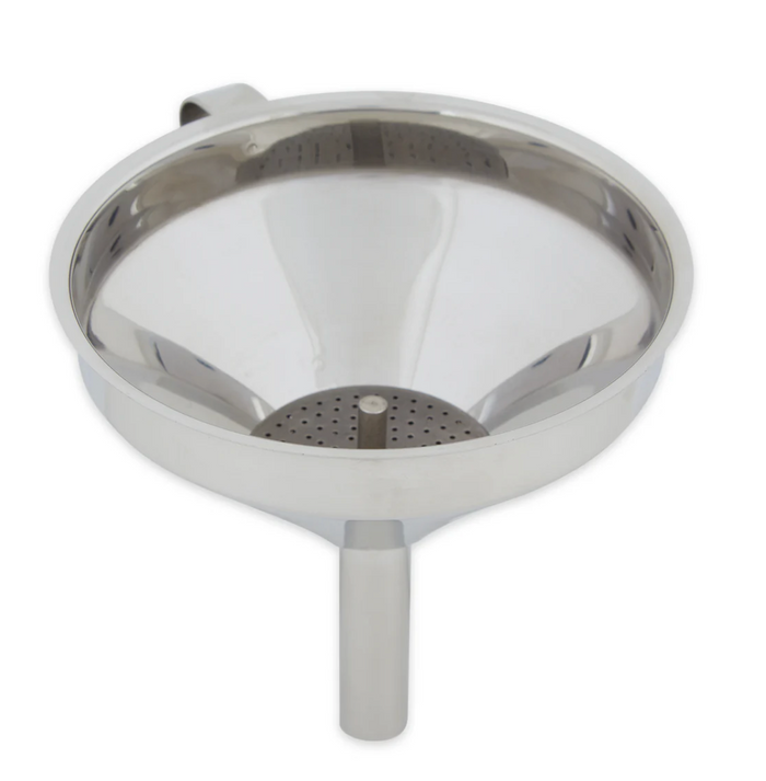 DELUXE FUNNEL - REMOVABLE FILTER - 4IN