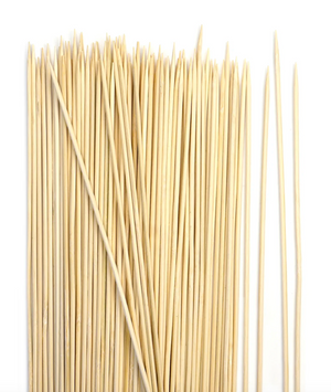 BAMBOO SKEWER - 12IN FLAT - 50 CT.