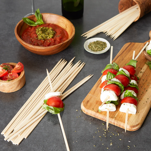 BAMBOO SKEWER - 12IN FLAT - 50 CT.